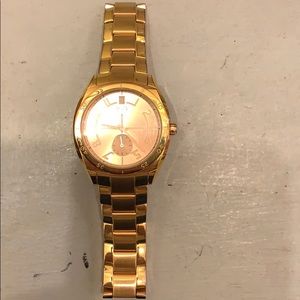 Rose Gold Movado ESQ watch